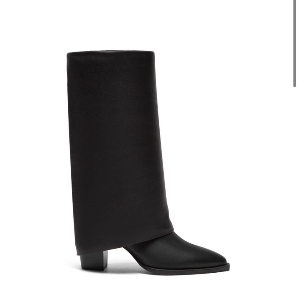 Anthropologie SILENT D IVORY Boot in Black